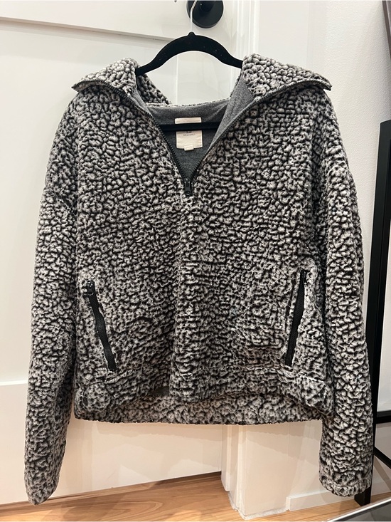 Thread & Supply Jackets & Blazers - Thread & Supply Heather Gray Sherpa-Lined Hoodie